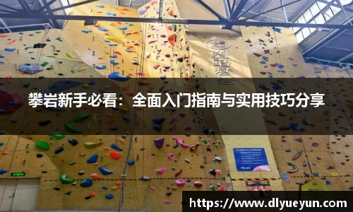攀岩新手必看：全面入门指南与实用技巧分享